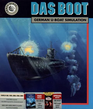 Boot, Das - German U-Boat Simulation_Disk1 box cover front